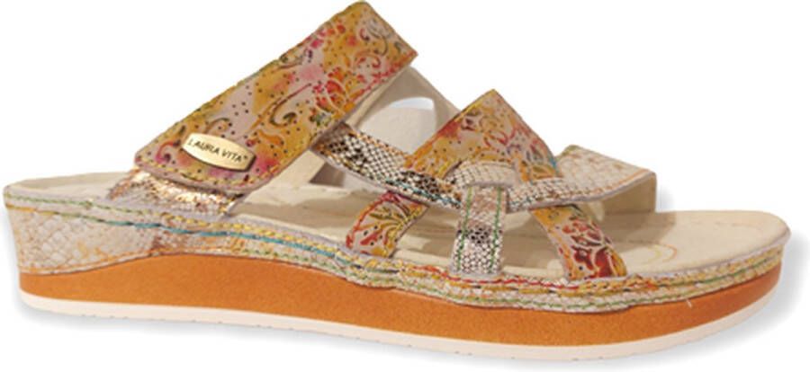 Laura Vita Slipper Brcuelo 0521 SL150420-5N Beige Multi