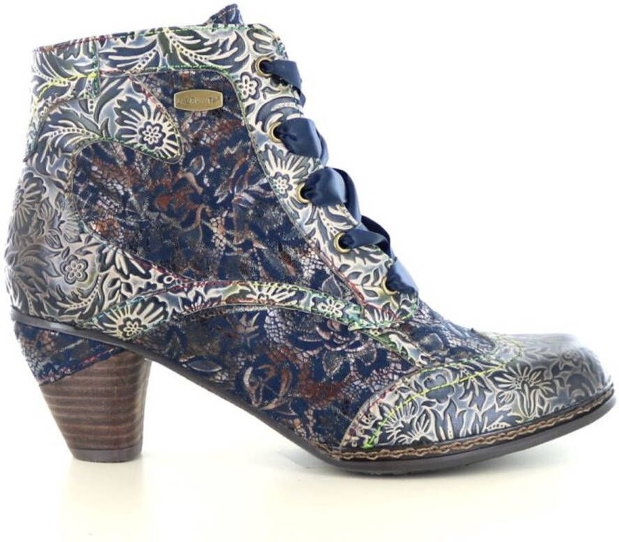 Laura Vita Veterboot Alcizeeo 01 SL886-1-BS2 Blauw Bruin Combi