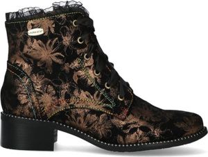 Laura Vita Veterboot Emcmao 05F SL68118 5F Brons Zwart Print 6½