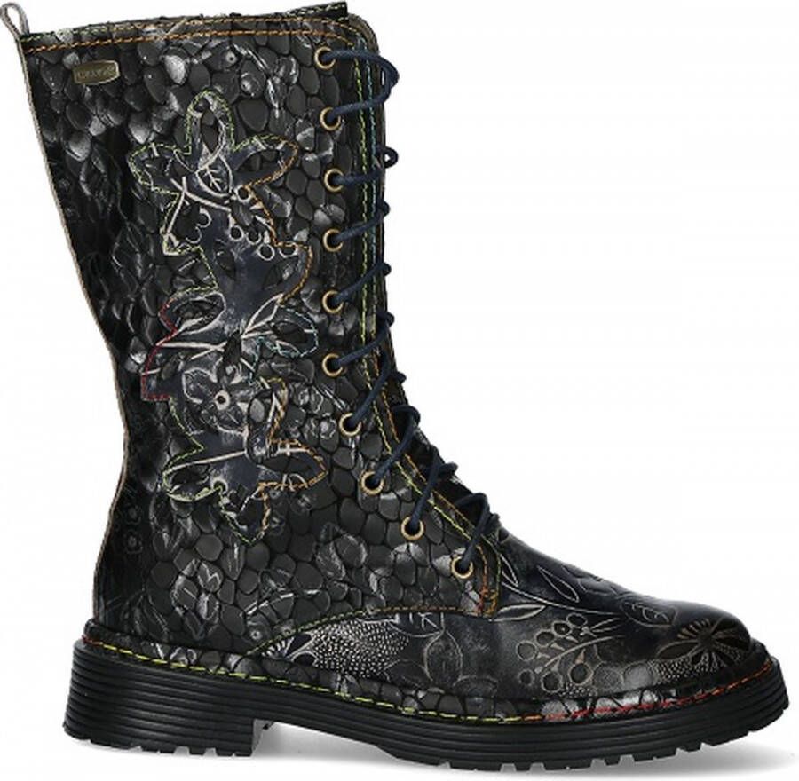 Laura Vita Veterboot Incaso 18 SL1127-18 Antraciet Grijs Combi