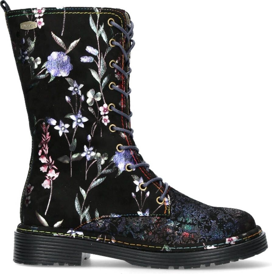 Laura Vita Veterboot Incaso 18 SL1127-18C Imperial Zwart Print