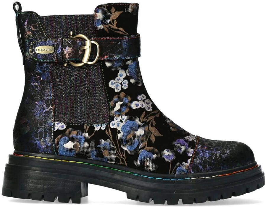 Laura Vita Veterboot Kandyo 03 SL022-3A Indigo Blauw
