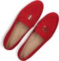 LAUREN RALPH LAUREN Loafers Dames Averi Iii Flats Loafer Maat: 42 Materiaal: Suède Kleur: Rood - Thumbnail 2