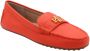 LAUREN RALPH LAUREN Mocassins Dames Barnsbury Flats Driver Maat: 41 Materiaal: Leer Kleur: Oranje - Thumbnail 2