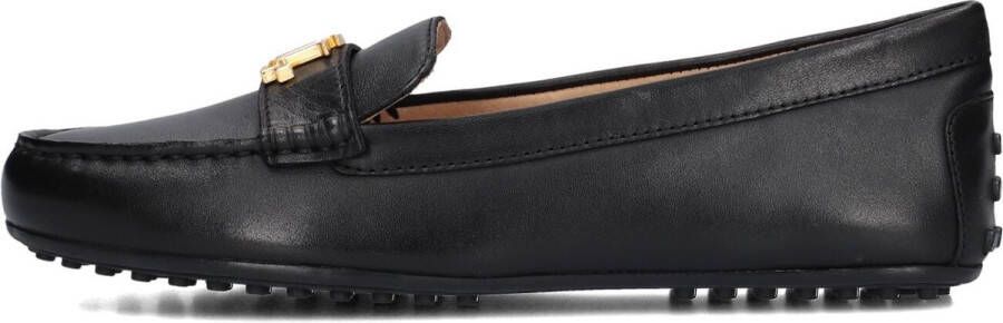 LAUREN RALPH LAUREN Barnsbury Flats Driver Mocassins Instappers Dames Zwart