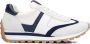 LAUREN RALPH LAUREN Lage Sneakers Dames Dani Low Top Lace Maat: 39 Materiaal: Leer Kleur: Wit - Thumbnail 1