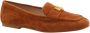 LAUREN RALPH LAUREN Averi Iii Flats Loafer Loafers Dames Instappers Cognac - Thumbnail 2