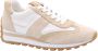 LAUREN RALPH LAUREN Lage Sneakers Dames Franky Maat: 36 Materiaal: Leer Kleur: Beige - Thumbnail 1