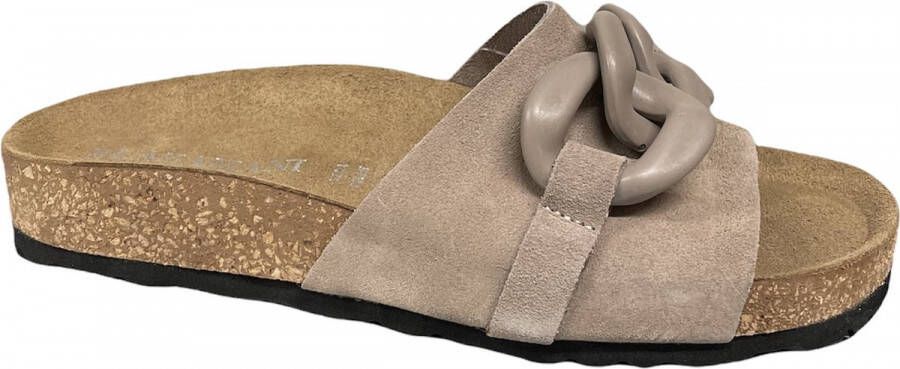 Lazamani 31.216 Nude 121-Slippers dames- slippers- instappers- dames instappers- instappers