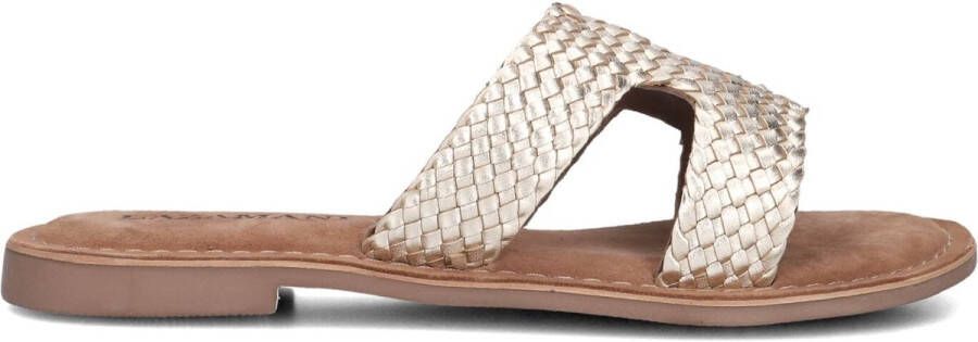 Lazamani 75.025 Sandalen Dames Goudkleurig
