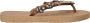 Lazamani Beach dames teenslipper Beige multi - Thumbnail 1