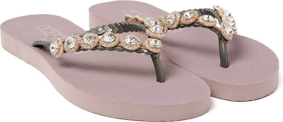 Lazamani Bora Dames Slippers Rose