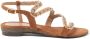 Lazamani Camila Dames Sandalen Suede Cognac - Thumbnail 1