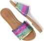 Lazamani Blauwe Dames Slippers Comfort Stijl - Thumbnail 1