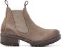 Lazamani Dames Chelsea Boots 68.001 Taupe | Taupe | Nubuck - Thumbnail 1