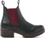 Lazamani Dames Chelsea Boots 68.002 Black-Red - Thumbnail 2