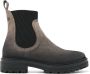 Lazamani Beau Dames Chelsea Boots Suede Fango - Thumbnail 3