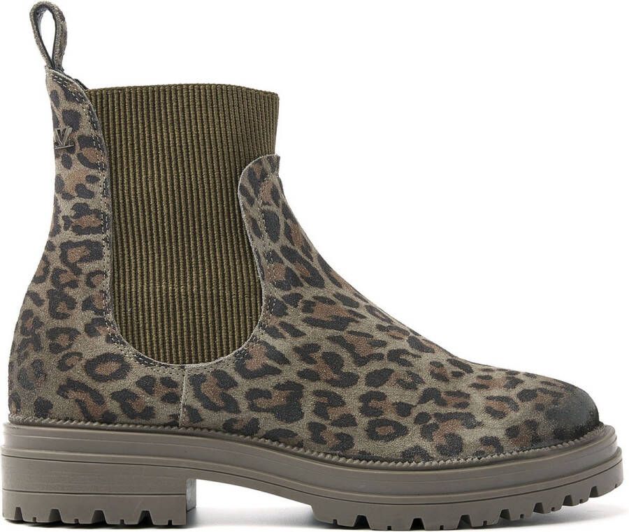 Lazamani Dames Chelsea Boots 85.611 Leopard