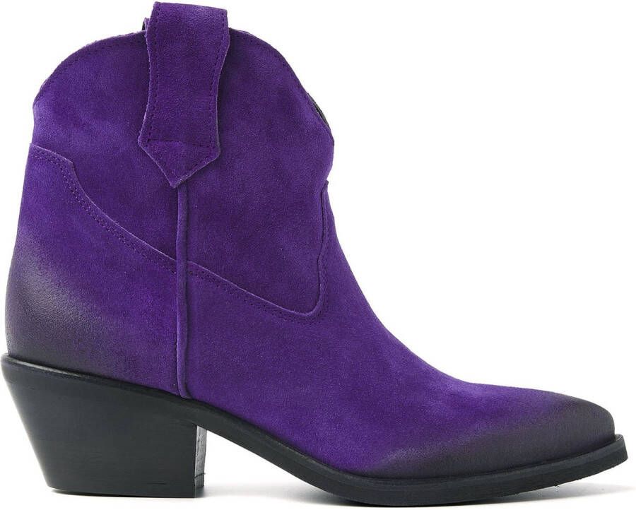 Lazamani Dames Enkellaarsjes 55.103 Purple