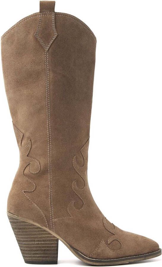 Lazamani Dames Laarzen 53.595 Taupe