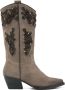 Lazamani Cowboylaarzen velvet taupe Suede - Thumbnail 1