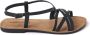 Lazamani Dames Sandalen 33.520 Black - Thumbnail 1