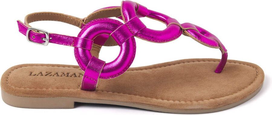 Lazamani Dames Sandalen 33.543 Fuxia