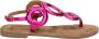 Lazamani Dames Sandalen 33.543 Fuxia - Thumbnail 2