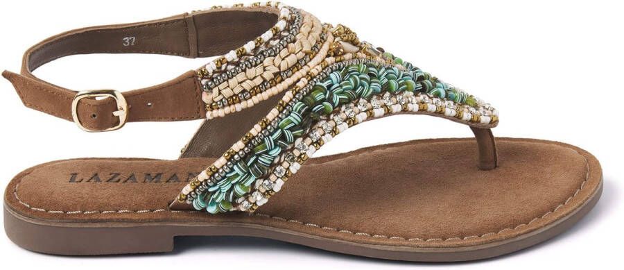 Lazamani 75.293 Sandalen Dames Taupe - Foto 2