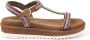 Lazamani Dames Sandalen 75.417 Pink Multi - Thumbnail 1