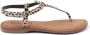 Lazamani 75.611 leren sandalen met panterprint - Thumbnail 12