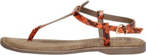 Lazamani sandalen Trendy oranje