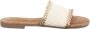 Lazamani Stijlvolle Leren Slippers met Gevlochten Band - Thumbnail 2