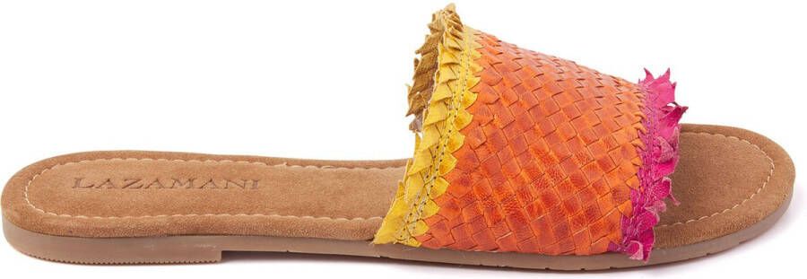 Lazamani Dames Slippers 33.486 Orange - Foto 5