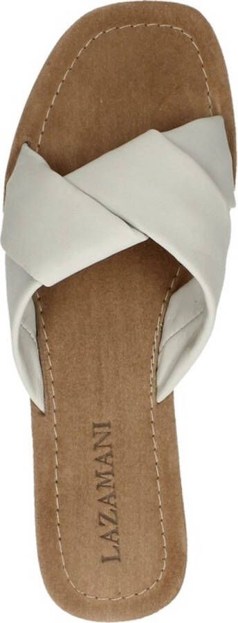 Lazamani Dames Slippers 33.505 Oyster | Grijs | 33.505 Oyster