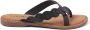 Lazamani 75.283 Ladies Toe Slippers Black - Thumbnail 2