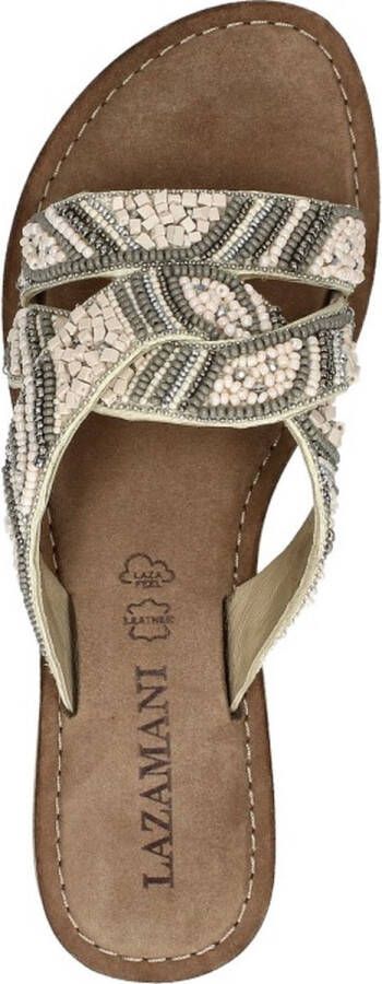 Lazamani Dames Slippers 75.337 Beige