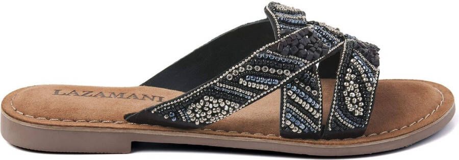 Lazamani 75.337 Slippers Dames Zwart