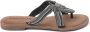 Lazamani Dames Slippers 75.419 Black - Thumbnail 1