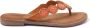 Laza i Slippers 75.453 Orange Oranje Leer LA75453orange - Thumbnail 2