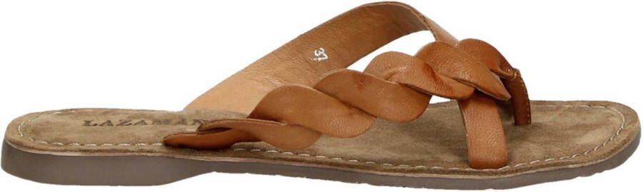 Lazamani 75.283 Teenslippers Dames Tan - Foto 3