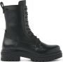 Lazamani Dames Veterboots 85.629 Black - Thumbnail 3