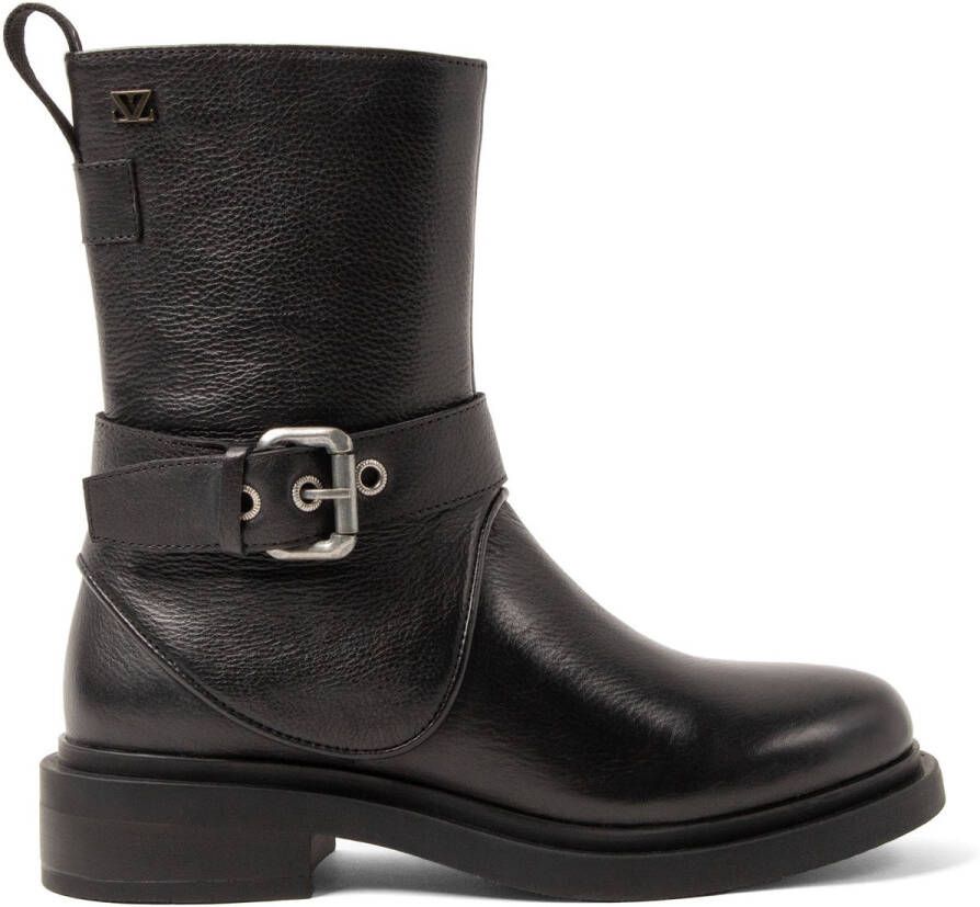 Lazamani Erin Dames Boots Leer Black
