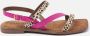 Lazamani Floor sandaal dalmatian pink - Thumbnail 1
