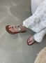 Lazamani Harper Leren Dames Sandalen Off-White - Thumbnail 3