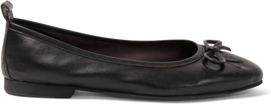 Lazamani Josefina Dames Ballerinas Leer Black