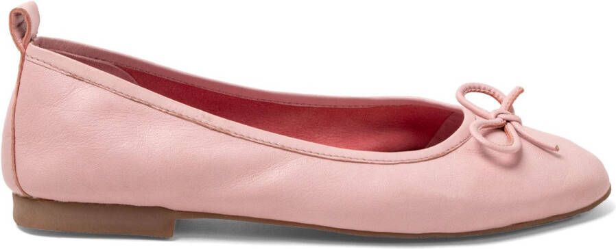 Lazamani Josefina Dames Ballerinas Leer Rose