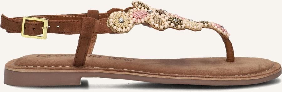 Lazamani Maritza Dames Sandalen Leer Tan - Foto 2