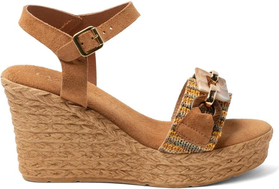 Lazamani Arella Dames Sandalen Cuoio