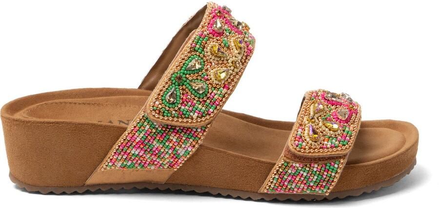Lazamani Bo Dames Slippers Pink